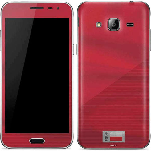 Poland Soccer Flag Galaxy J3 Skin